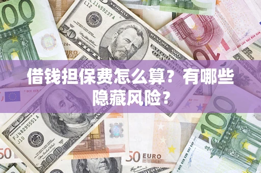 北京借钱担保费怎么算？有哪些隐藏风险？