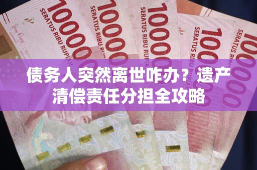 北京债务人突然离世咋办？遗产清偿责任分担全攻略