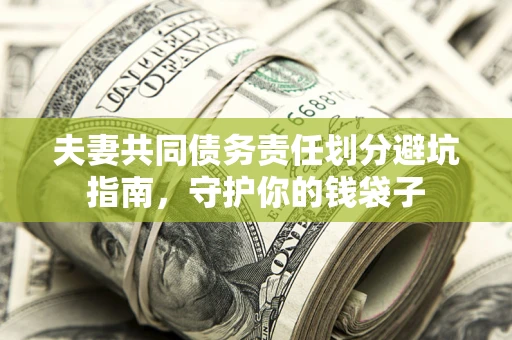 北京夫妻共同债务责任划分避坑指南，守护你的钱袋子