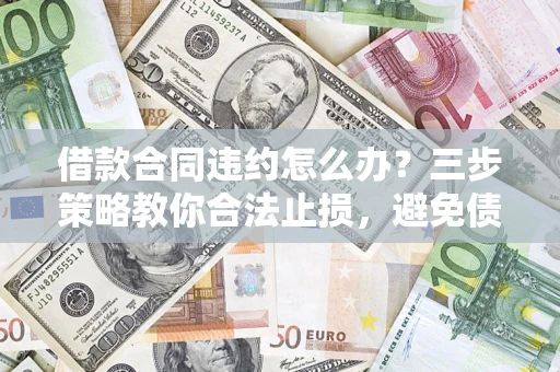 北京借款合同违约怎么办？三步策略教你合法止损，避免债务危机升级