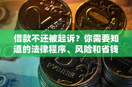 北京借款不还被起诉？你需要知道的法律程序、风险和省钱技巧