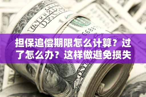 北京担保追偿期限怎么计算？过了怎么办？这样做避免损失！
